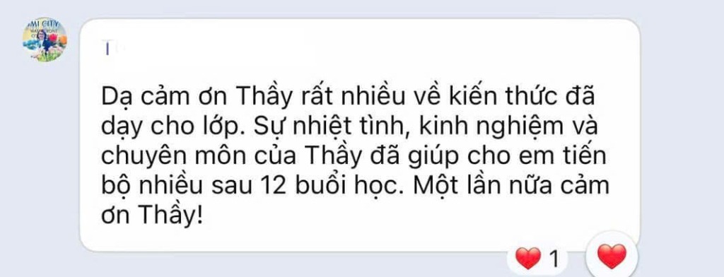Phản hồi học viên 4